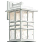Beacon Square - 1 Light Outdoor Wall Sconce In Craftsman/mission Style Made. Fixed Price $209.99.