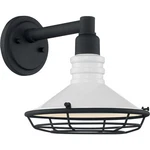 Nuvo 60-7051 Blue Harbor 10" Tall Outdoor Wall Sconce Gloss White / Black. Fixed Price $69.82.