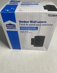 Volume Lighting Black Aluminum Outdoor Cylinder Wall Lantern Sconce. Fixed Price $21.98.