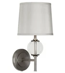 Nib Robert Abbey Latitude Dark Antique Nickel Wall Sconce Light. Fixed Price $160.00.