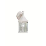 Kichler Chesapeake 11.75 In. 1-LIGHT White Outdoor Hardwired Wall Lantern Sconce. Fixed Price $24.99.