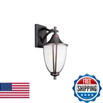 Design House 517797 Ironwood 1-LIGHT Indoor/outdoor Wall Light, Brushed Bronze. Fixed Price $103.58.