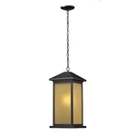 Z-lite Vienna Outdoor Chain Light, 9X9.5X20.75", Bronze, Tint Seed 548CHB-ORB. Fixed Price $124.99.