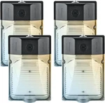 30W Led Wall 4PACK, Dusk Dawn, 3CCT Outdoor Security Lighting. Fixed Price $183.99.