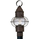 Designers Fountain Outdoor Lamp Post Light Fixture, Classic 10 In, Rustique. Fixed Price $64.99.