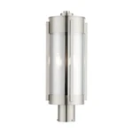 Livex Sheridan Light Outdoor Post Top Lantern, Nickel/ep Smoke 22386-91. Fixed Price $499.96.