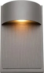 Artcraft Lighting Fontana Modern Led Outdoor Wall Pocket Sconce Grey AC9034GR. Fixed Price $99.90.