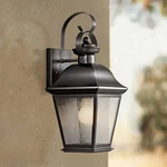 Kichler Mt. Vernon 17" High Black Outdoor Wall Light. Fixed Price $359.99.