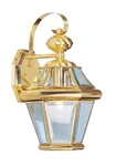 Livex Lighting 2161-02 Georgetown Outdoor Wall Polished Brass. Fixed Price $177.96.