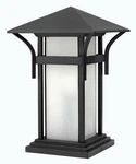 Hinkley Lighting 2576 Harbor 120V 17" Tall Pier Mount - Black. Fixed Price $579.00.