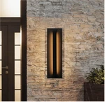 16 Inch Modern Outdoor Wall Lights Led, Mate Black Exterior Porch W.... Fixed Price $25.00.