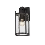Maxim 30062HM Belfry 13" Tall Outdoor Wall Sconce - Black. Fixed Price $106.20.