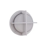 Craftmade Outdoor Large Round Bulkhead, Textured White/frost ZA5912-TW. Fixed Price $114.99.