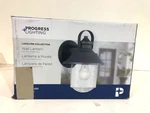 Progress Lighting Lakelynn 1-LIGHT 12 In. Textured Black Outdoor Wall Lantern. Fixed Price $44.99.