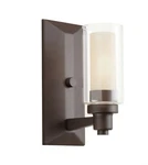 Rare Discontinued NIB(1) Kichler 6144 Oz 60W Indoor Wall Sconce Lighting -**78-2. Fixed Price $45.00.