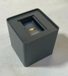 Eurofase 28285-021 Crest 2-LIGHT Outdoor Flush Mount Up&downlight, Dark Grey. Fixed Price $150.00.