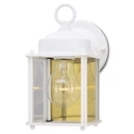 Westinghouse Lighting, White 6697100 One-light Exterior Wall Lantern, Finish. Fixed Price $29.99.