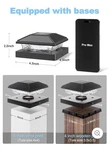 Volisun Black Solar Post Caps 12 Pk LH-TZ10 4X4. Fixed Price $34.99.