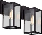 2 Pack Micsiu Wall Light Fixtures Dusk Dawn Twin Photocells -- Nob. Fixed Price $75.95.