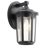 Kichler Fairfield Outdoor 6" 1 Light Wall Sconce, Black - 49892BK. Fixed Price $99.97.