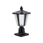 Jushua 1-LIGHT Black Aluminum Battery Solar Outdoor Waterproof Post. Fixed Price $59.95.