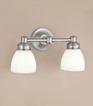 Norwell Lighting 8792-CH-OP Spencer Two Wall Sconce, Chrome. Fixed Price $209.00.