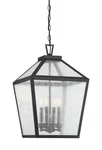 Woodstock Light Outdoor Hanging Lantern Black By Savoy House 5-104-BK. Fixed Price $564.00.