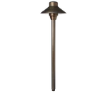 Unique Lighting LANCER6 Path Light, No Lamp, 21" Tall, Weathered Brass. Fixed Price $145.25.