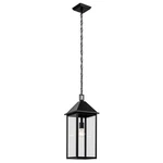 Kichler Prin Light 22" Outdoor Pendant, Black/clear Glass - 59160BK. Fixed Price $269.97.