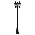 Livex Lighting 7866 Oxford 3 87" Tall Outdoor Multi Head - Black. Fixed Price $849.96.