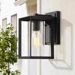Uolfin Craftsman Outdoor Wall Sconce Black Industrial Patio Light. Fixed Price $36.96.