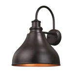 Vaxcel Delano 13' Outdoor Wall Light, Oil Burnished Bronze/light Gold - T0319. Fixed Price $188.99.