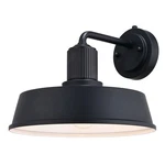 Vaxcel Hammond 12" Outdoor Wall Light, Matte Black/glossy White - T0751. Fixed Price $94.99.