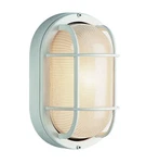 Trans Globe Lighting 41015-WH Aria 11 Inch White Outdoor Bulkhead. Fixed Price $51.30.