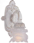 Paris Market One Light Wall Sconce Antique White Crystorama. Fixed Price $75.00.