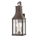 Hinkley Lighting Beacon Hill Outdoor 2 17" Wall, Copper/clear - 17466BLC. Fixed Price $319.00.