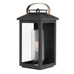 Hinkley Lighting Atwater Outdoor Large Wall, Black/clear 1165BK-LL. Fixed Price $465.00.
