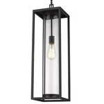 Z-lite 584CHB Dunbroch 8"W Outdoor Mini Pendant Black. Fixed Price $280.00.