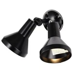Nuvo Lighting 77/701 Black 4-3/4"H 2-LIGHT Outdoor Flood. Fixed Price $29.00.