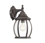 Meridian M50053 13" Tall Outdoor Wall Sconce - Bronze. Fixed Price $172.00.