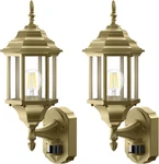 Motion Sensor Outdoor Lights, 2 Pack 16 Inch Dusk To Dawn Outside Porch. Fixed Price $75.99.