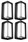 4 Pack Of Ledmo Outdoor Wall Lights Fixture With Beads 6000K 1800LM. Fixed Price $145.00.