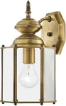 Livex Lighting 2007-01 Outdoor Wall Lantern With 7"W 13"H, Antique Brass. Fixed Price $188.99.