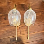 Lnc Mirabellisation 5.1 In. 1-LIGHT Plating Brass Wall Sconce Modern/contemporar. Fixed Price $50.00.