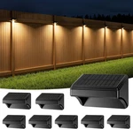 Solar Fence Lights, Outdoor Waterproof Warm White & Color Glowt, Led, For Backya. Fixed Price $73.21.