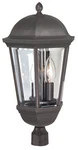 Craftmade Z3025 Bronze Britannia 3-LIGHT Outdoor Post. Fixed Price $93.43.