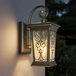 Alvime Outdoor Wall Light Fixtures, 14" Vintage Spanish Style, Oil Rubbed Bro.... Fixed Price $79.86.