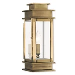 Livex Lighting Princeton Wall Lantern, Antique Brass 2013-01. Fixed Price $383.96.