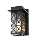 Elegant Lighting OD361W9 Wildey 9" Tall Outdoor Wall Sconce - Black. Fixed Price $84.00.