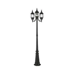 Livex Lighting 7710-14 Outdoor Post With Clear Beveled Glass Shades, 84.... Fixed Price $283.87.